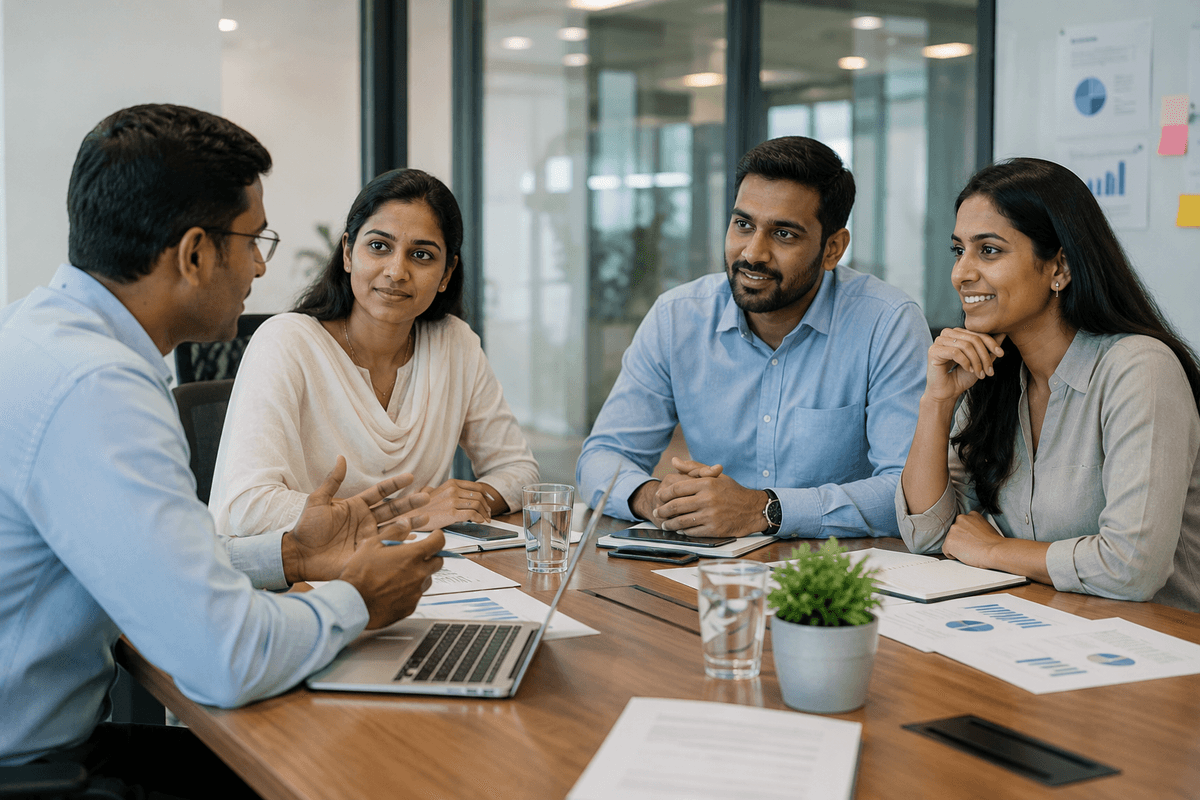 Corporate partnership handshake